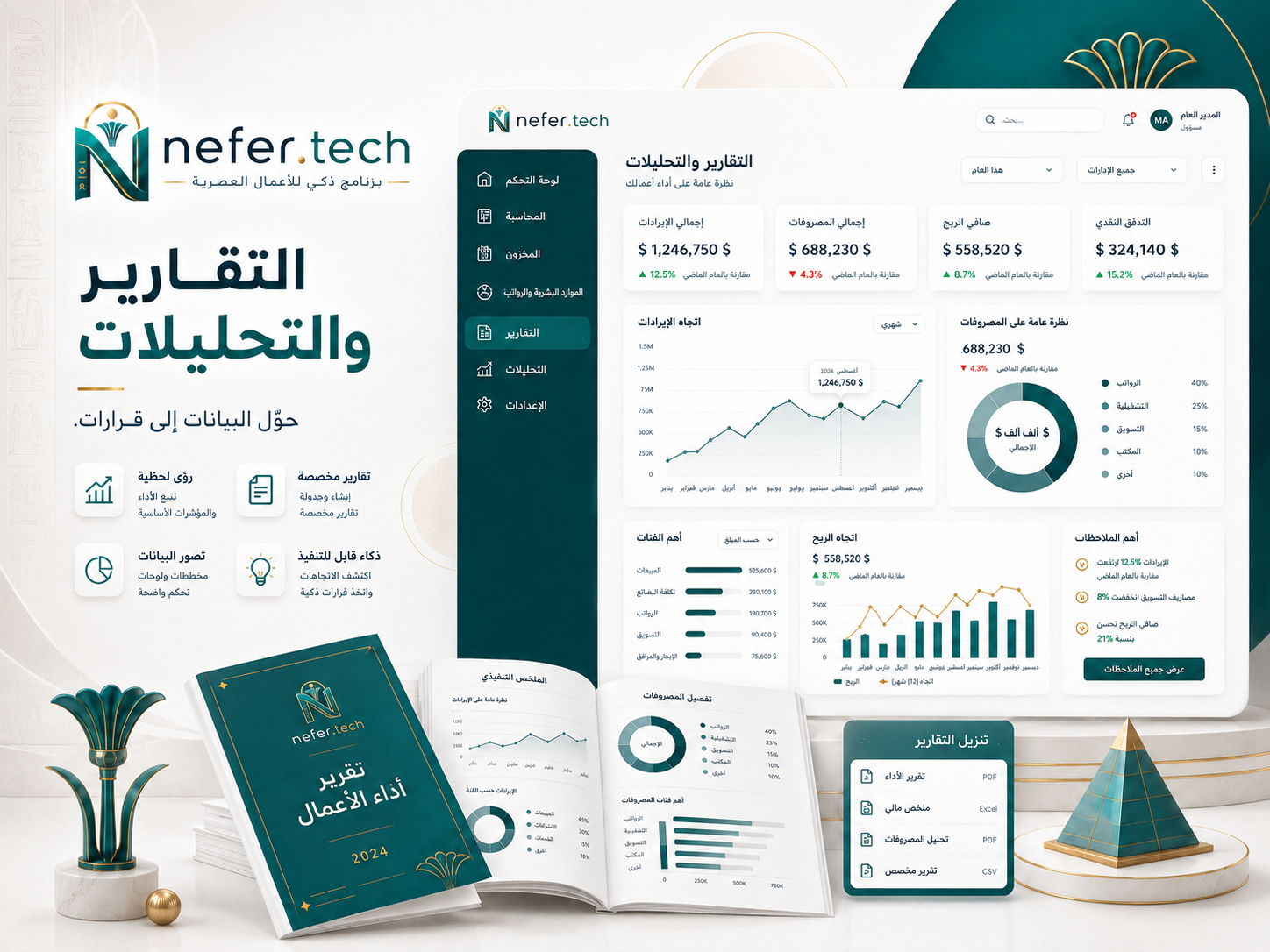 واجهة التقارير